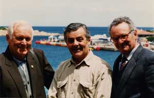 P. Armando, Luigi and Terry in Porto Cervo
